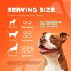 Glucosamine for Dogs Hemp Hip and Joint Supplement for Dogs Glucosamine Chondroitin Chews with MSM Turmeric Collagen for Mobility Bone Skin and Coat H